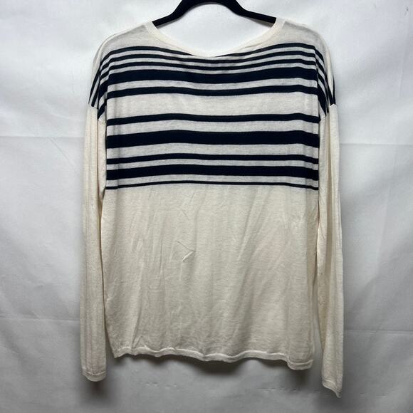 Vince Wool Cashmere Blend Women's Lightweight Boxy Sweater Size Medium - Picture 4 of 8
